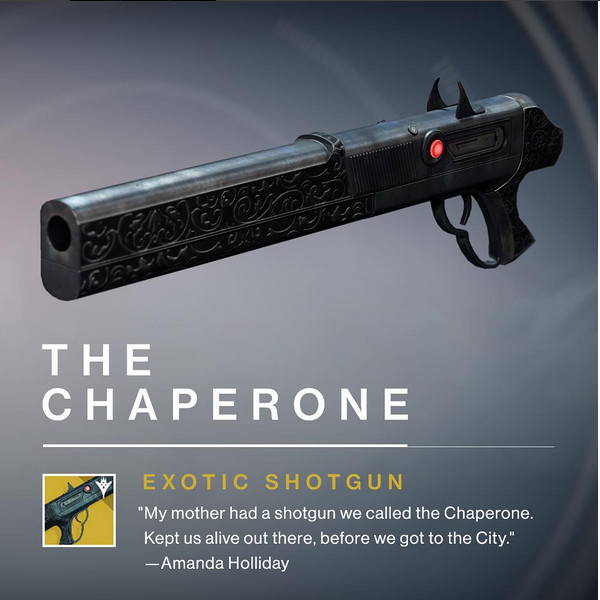 The Chaperone Destinypedia, the Destiny wiki