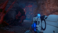 Caverns under Archon's Keep enroute to Site-6, infested with SIVA.