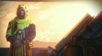 Brother Vance as seen in Destiny 2: Curse of Osiris at the Lighthouse.