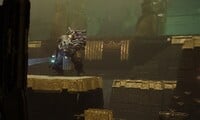 Valus Tharum firing his Cabal Slug Launcher
