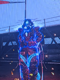 Kayjaka idle in the Tower