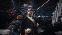 Drifter piloting a gun ship