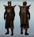 Front and back views of Eris Morn.