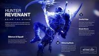 A Revenant subclass infographic