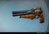 Mos Morsus III from Destiny, as seen in the weapon inspection screen