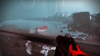 A vacum robot in an inaccessible room