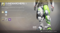 The Dunemarchers as they appear in Destiny 2.