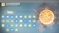 An example of a Subclass, the Warlock Sunsinger
