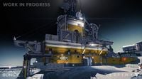 In-game render of the Moonbase.