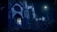 The cathedral in the Forest of Echoes