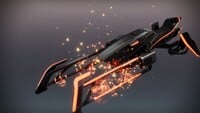 EV-43 Lightrunner returned as an exotic sparrow on D2