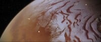 Mars from Orbit during Warmind.