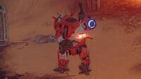 A red Brig in Heavy Metal