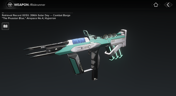 Riskrunner/Rising - Destinypedia, the Destiny wiki