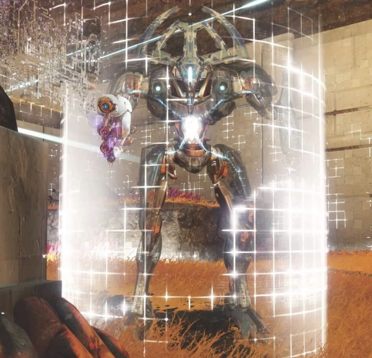 File:Shielded Minotaur.jpg - Destinypedia, the Destiny wiki