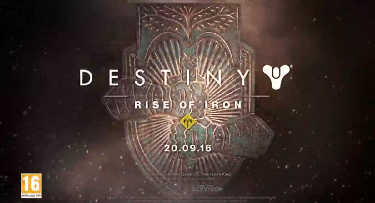 Destiny: Rise of Iron -Tudo o Que Você Precisa Saber!