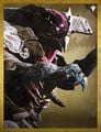 Oryx's true form Grimoire Card.