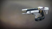 Telesto from Warmind, as seen in the weapon inspection screen.