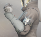 Exodus Down Gloves (Warlock)