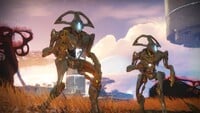 A duo of Precursor Goblins