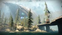 The Traveler's shard within the European Dead Zone in Destiny 2