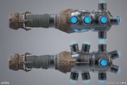 Shock Grenade renders in Destiny 2.