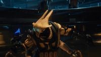 Narvsis, Fist of Kirito holding a Splinter of Darkness