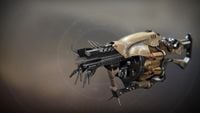 The Anarchy Grenade Launcher bearing the Kell's Scourge logo