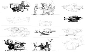 cabal harvester dropship
