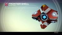 In-game view of the Ghost Frontier Shell available from the Destiny Ghost Edition and the Destiny Limited Edition.