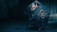 A Totality Electi Phalanx with its shield de-extended