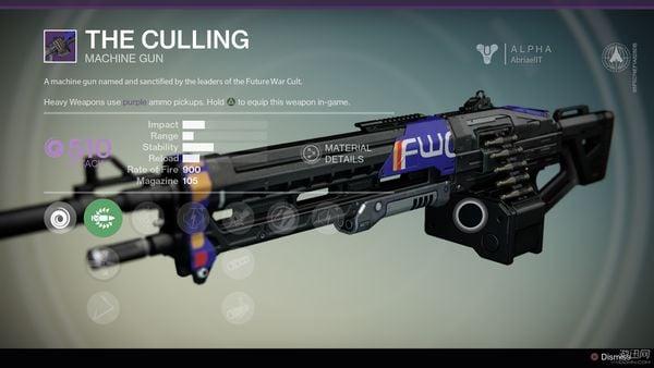 The Culling - Destinypedia, The Destiny Wiki