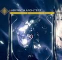 The Taken Knight variant of the Labyrinth Architect located in the "Ingress"