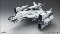 Render of the jumpship.