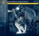 The Taken Vandal variant of the Labyrinth Architect located in the "Garden of the Prophet"