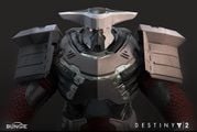 High-poly render of a Gladiator