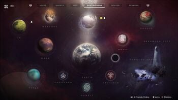 destiny planets map